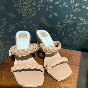 Dolce Vita Braided Sandal Heels